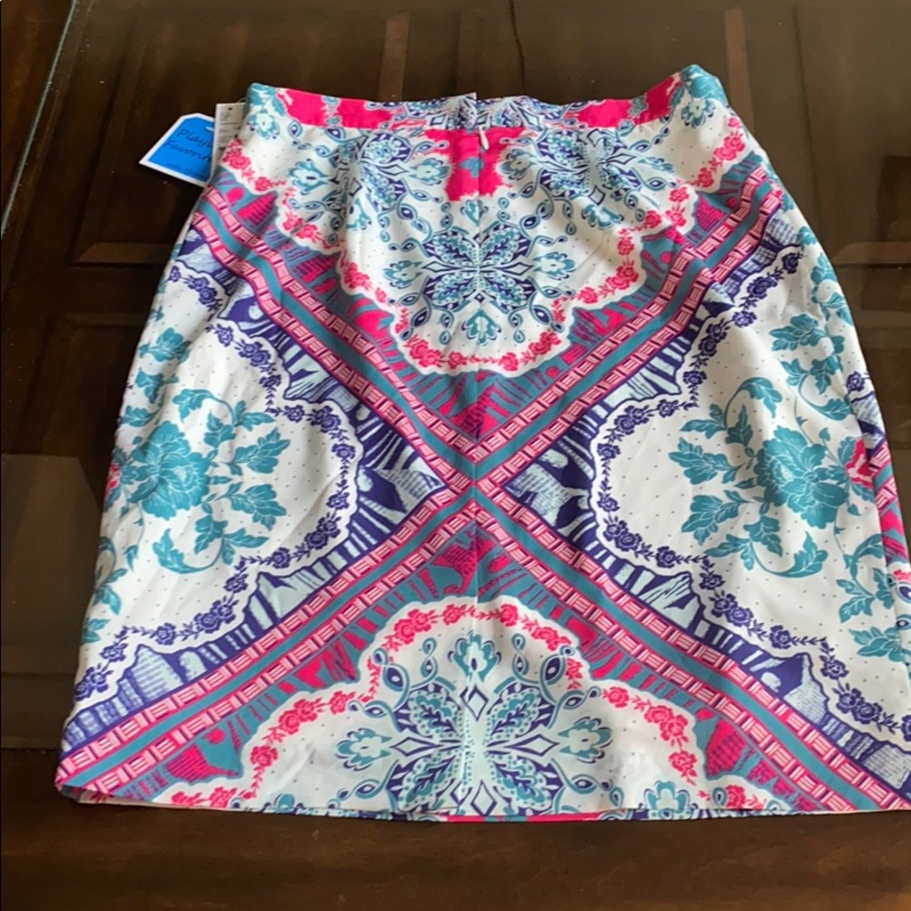 Antonio Melani Nuria printed pencil skirt. Size 10 - Picture 9 of 10